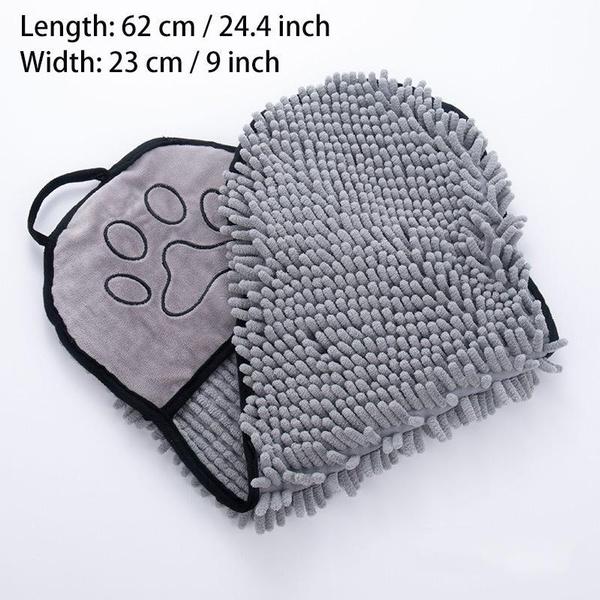 1PC Small Pet Towels for Drying Dogs - Heavy Duty Soft Microfiber Bath Towel - Super Absorbent, Quick Drying, & Machine Washable