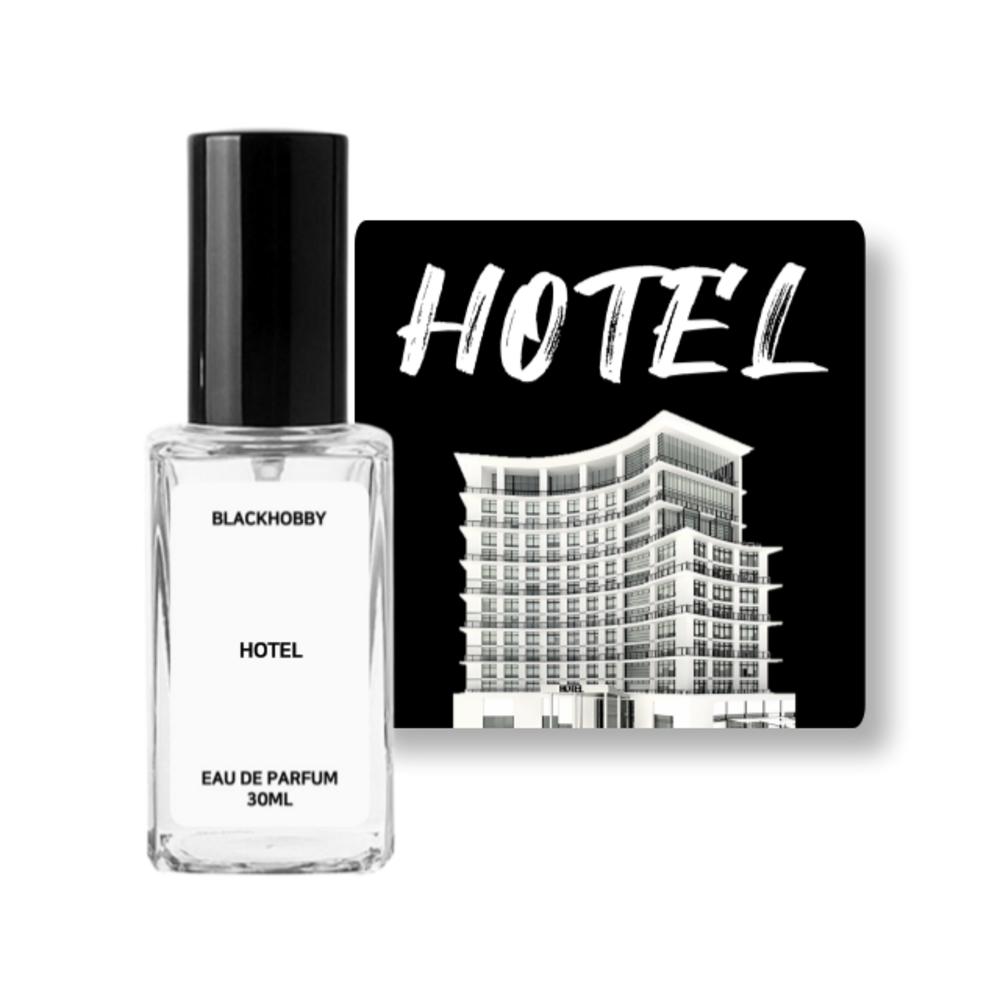 Black Harvey Hotel Scent 10-Type Dress Perfume Using Fermented Sugarcane Base 1 pcs 30ml 523. Osaka Hotel