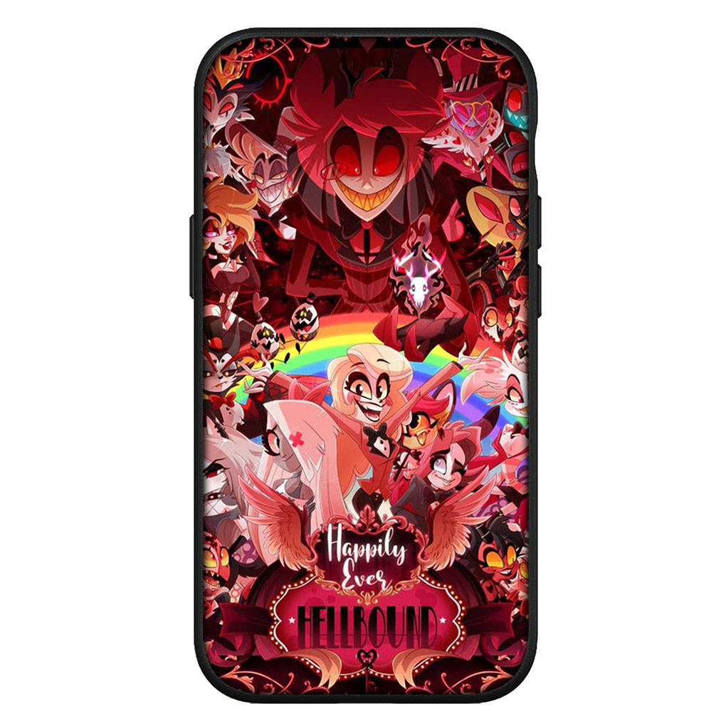 Для iPhone 16 15 Xiaomi Redmi Note 14 13 12 11 Pro Max X 16e Samsung Galaxy S25 S24 S23 Moto OPPO Huawei Hazbins Hotels Angel Dust Alastor чехол для телефона