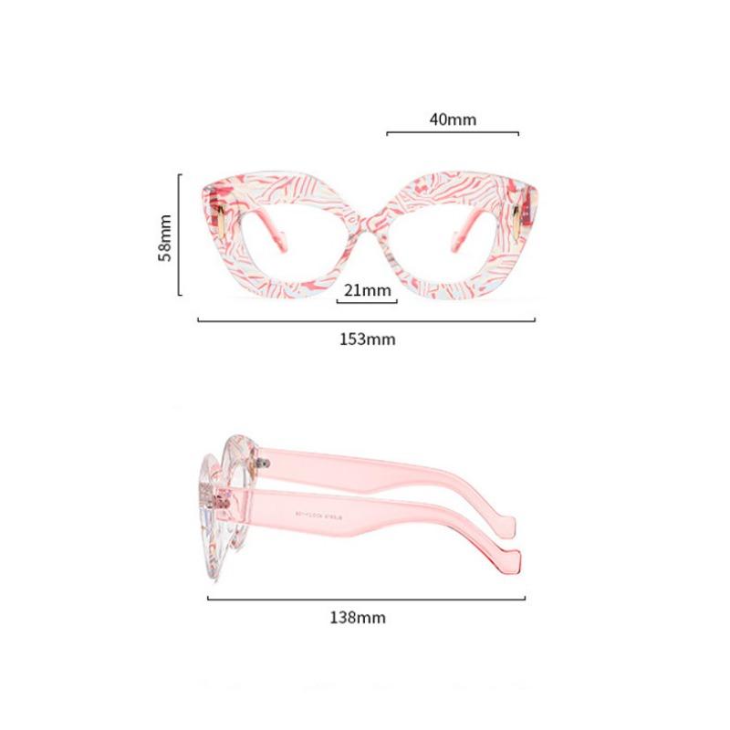 Новый дизайн женских очков против синего света, модные очки кошачий глаз с синим лучом для снижения напряжения глаз, декоративные очки