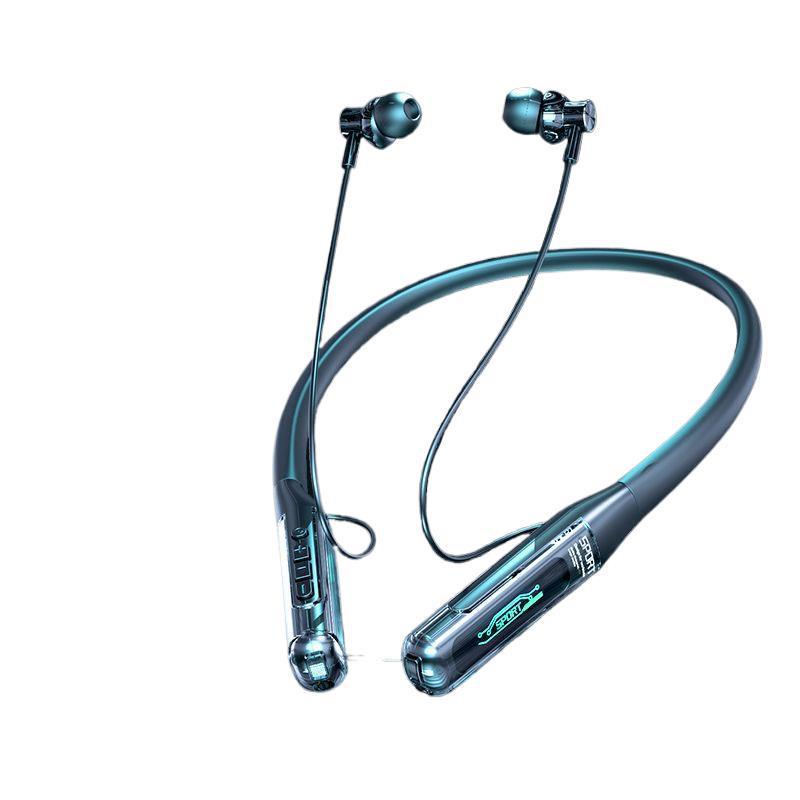 2025 Bluetooth-наушники с креплением на шею: Длительное время работы от аккумулятора, Высокое качество звука, Внутриканальные для спорта и бега, Совместимы с Apple и Huawei