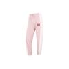 Color Block Casual Cuffed Vintage Sports Long Pants Women Pants Pink DQ6604-601