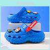 Летние детские мультяшные ЭВА клоги для мальчиков и девочек, дышащие, нескользящие, пляжная обувь различных цветов и размеров для активного отдыха