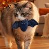 Plush Cat Toy Halloween Theme Toy Soft Ghost Bat Pumpkin Cute Stuffed Chew for Indoor Cats Boredom Relief Holiday Pet Photography Props