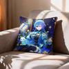 COOL Hoshimachi SSuisei Vtuber   Pillow Case Pattern Printed Pillowcase For Living Room Sofa Cushion Cover