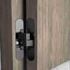 Concealed Stainless Steel Cross Door Hinge Furniture Supplies Hidden Hinges Window Accessories