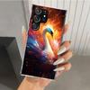 Чехол для телефона White Swan Grace Art для Samsung Galaxy S26 S24 S23 Ultra S25 Edge S22 S21 Plus S20 FE + Мягкий чехол с принтом Funda Galax