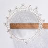 Baroque Round Crown Tiara Bride Wedding Dress Accessories Atmospheric Wedding Crown