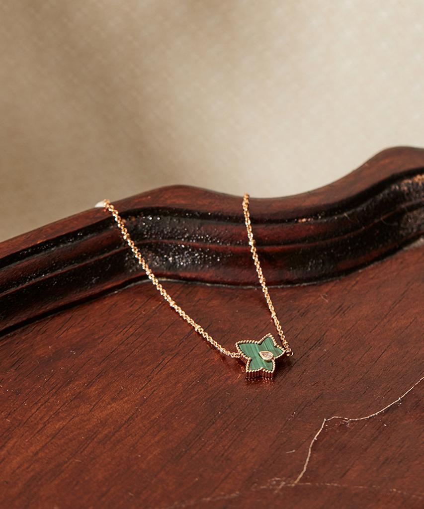 Lola Rose Ivy Malachite Beads Women'S Green Leaf Fashion Bracelet