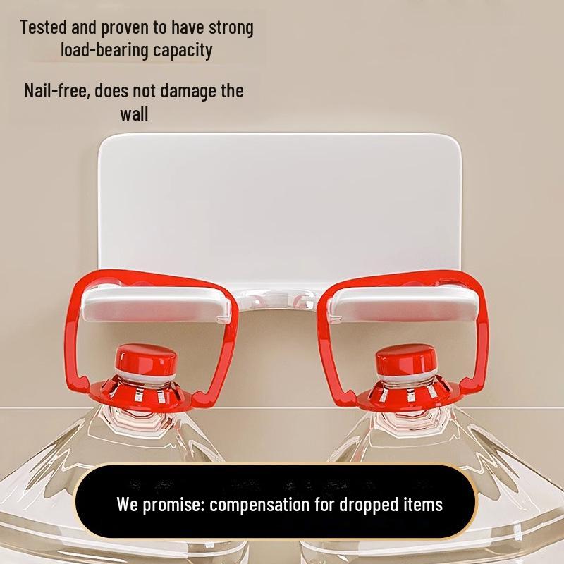 Настенный держатель для фена без отверстий для хранения в ванной комнате