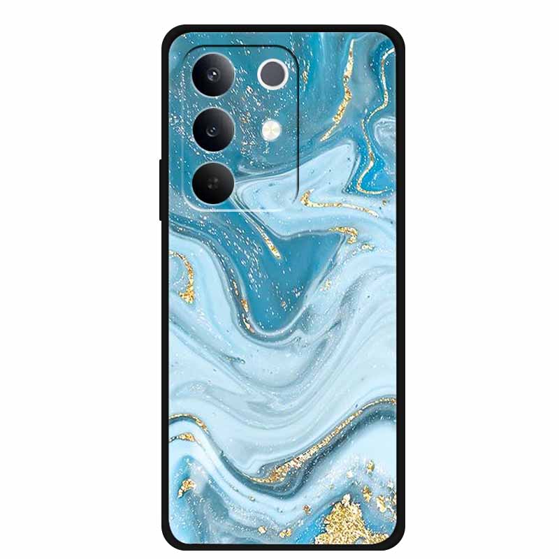 Case For Realme 15x 5G Global Version Marble Capa Soft Silicone Back Cover For Realme 15 X Cases Mica Painted TPU Phone Bumper