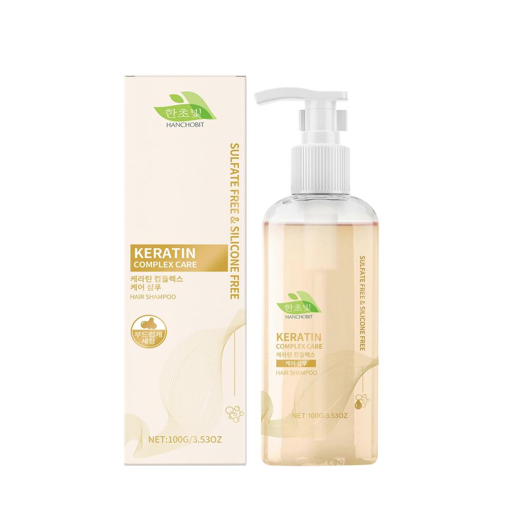 Hanchobit Keratin Complex Care Shampoo Cleansing, Smooth, Moisturizing, And Shiny Hair Shampoo