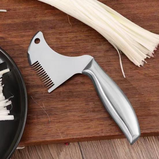 Нож для нарезки зеленого лука, ножи для шинковки, нержавеющая сталь, измельчитель лука, многофункциональная овощерезка, шинковка для нарезки чеснока, салата, пасты, морской капусты