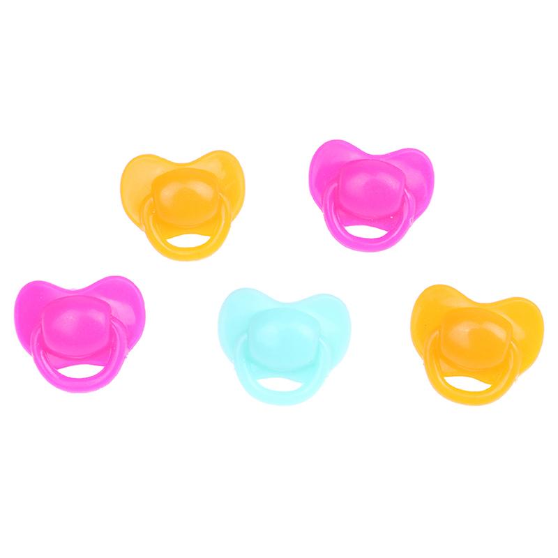 20Pcs Miniature Doll Pacifier Expression Pacifier Toy Accessories Plastic Toys Playhouse Toys Children'S Doll House