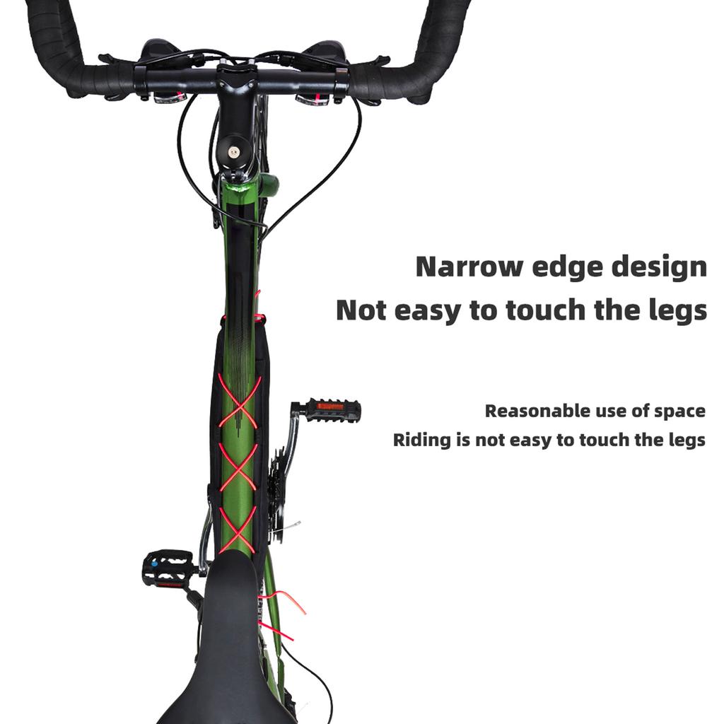 Waterproof Bicycle Triangle Bag Large Capacity Bicycle Frame Bag Bike Under Tube Bag