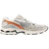 Mizuno Кроссовки Wave Rider 10 Бежево-оранжевые Унисекс Белые D1GA261101