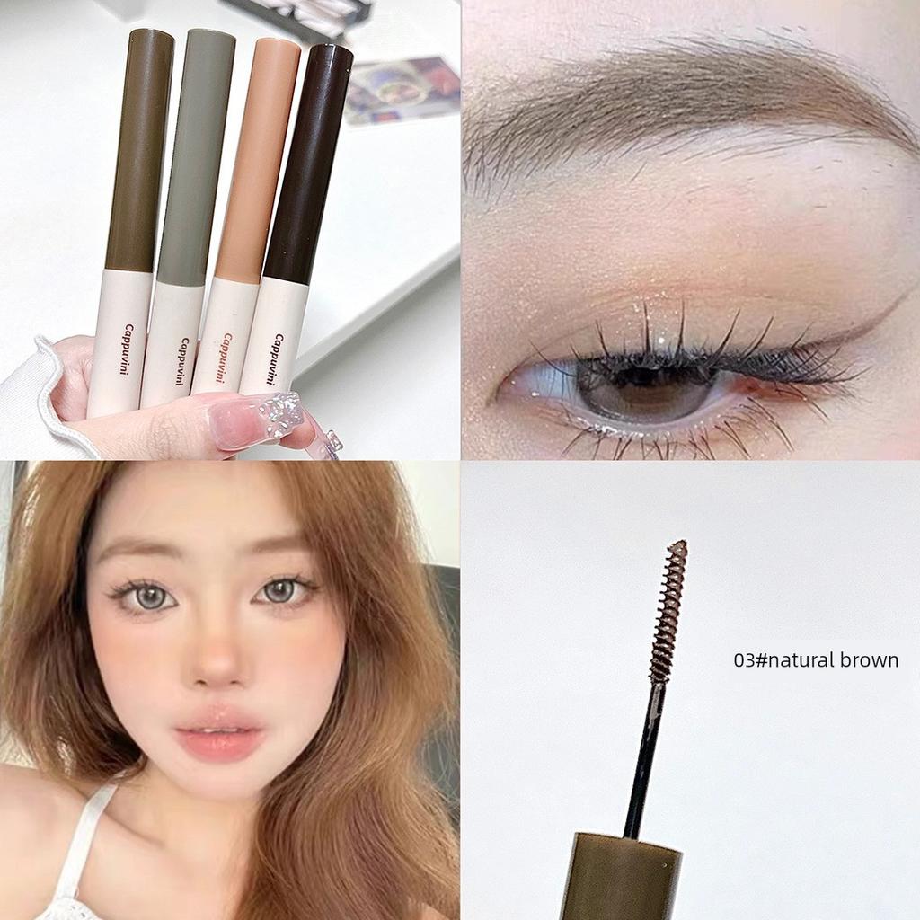 Light Brown Eyebrow Dyeing Cream, Stylish Light-Colored Eyebrows with Natural, Distinct Strands, Wild Eyebrow Styling Cream That Is Waterproof,