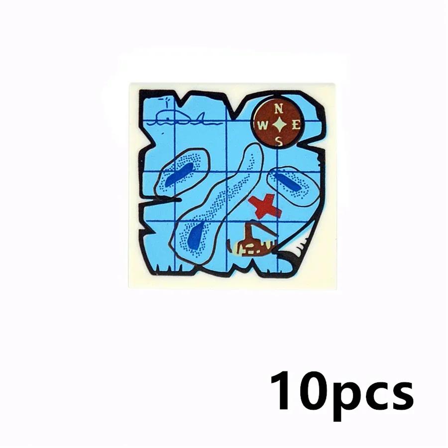 Smooth 2x2 Floor Printed Tile Assembled Building Blocks MOC City House Bricks Decoration Ceramic Tile Construction Toys