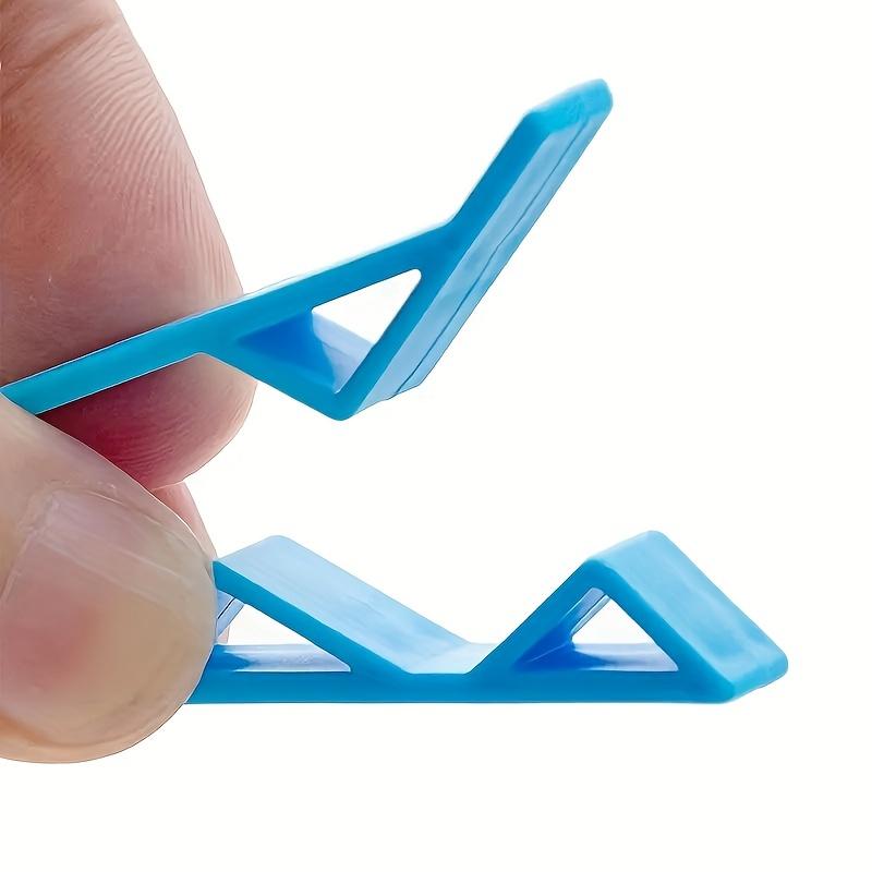 100pcs Garbage Barrel Clip Creative Rubbish Bag Anti Slip Clip Divider Side Clip Home Supplies