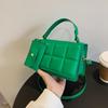 Spirng New Flap Square Bag For Women PU Leather Shoulder Messenger Bag Texture Crossbody Bag Simple Solid Color Handbag