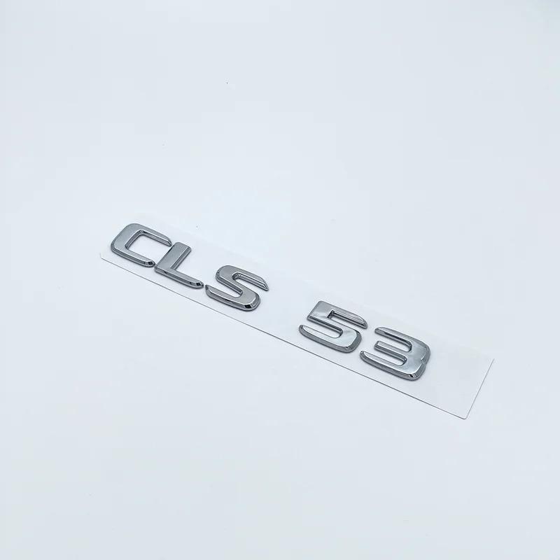 After 2017 3D ABS Letters Digit CLS53 Turbo 4matic+ Emblem for C257 Car Styling Fender Trunk Nameplate Sticker