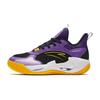 Kids Wind Tunnel Comfortable Versatile Shock Absorption Low Top Basketball Shoes Kids Basketball Shoes Purple A312421104-6