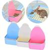 Hanging Design Pet Cage Feeder Anti Spill Small Animals Food Dispenser Steady Pet Food Bowl  Rabbit