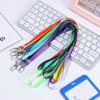 1Pcs New Name Tag Fashion Badge Holder Lanyard ID Card Holder Neck Strap Lanyards Hanging Rope