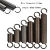 1pcs Open Tension Spring Expansion Springs Extension Tension Spring Wire Diameter 2.0mm Spring Diameter 10mm-22mm
