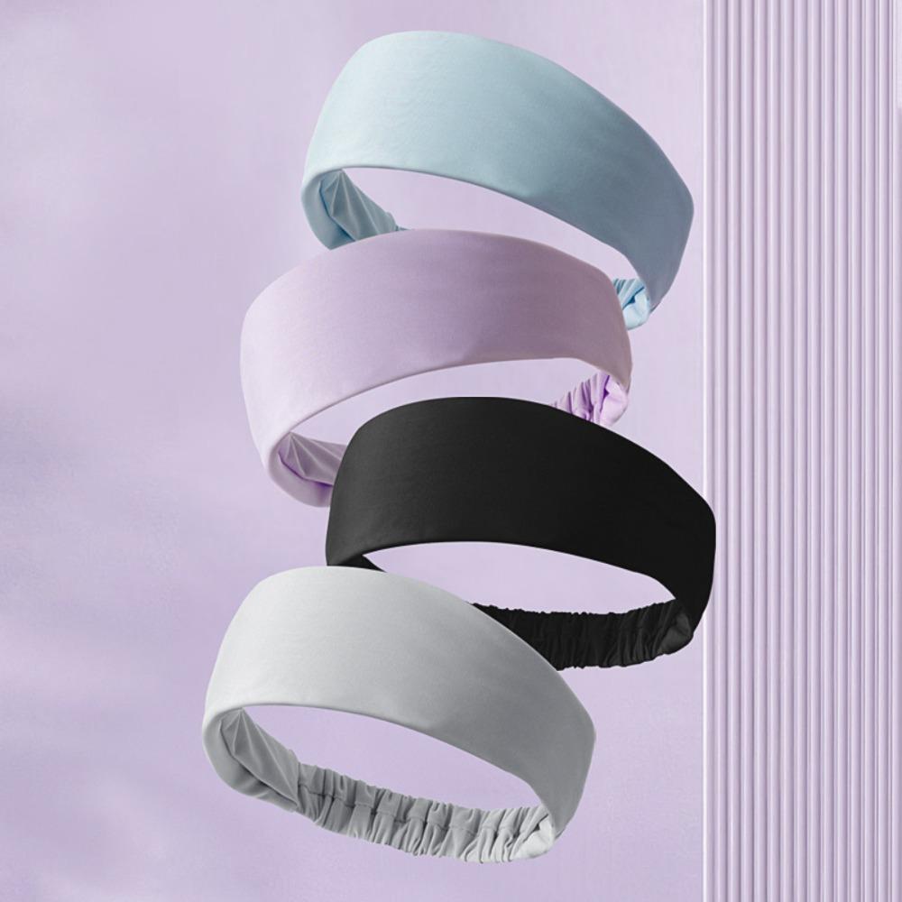 Solid Color Sports Headbands Yoga Headwear Elastic Gifts Yoga Hair Bands