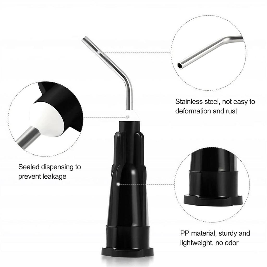 100 шт./лот Оборудование Ирригация Согнутые Иглы Наконечники Стоматологический Поток Герметик Травящий Композитный Смола Кислотный Реагент Доставки Наконечники Шприца