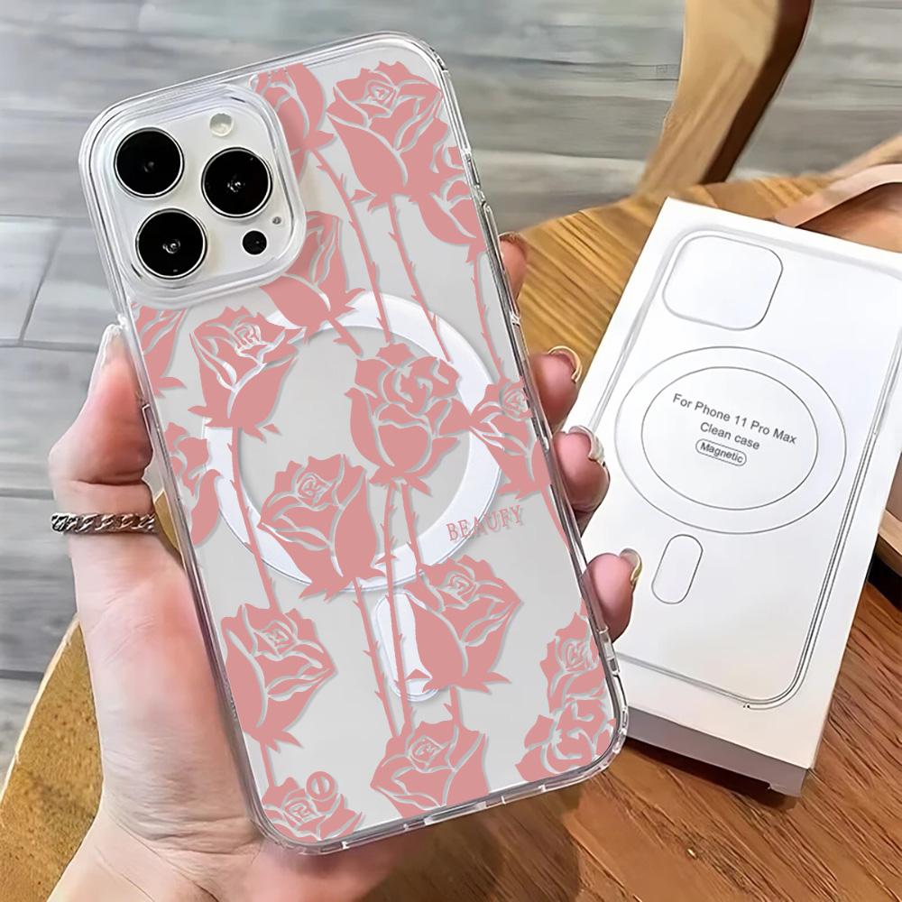 Магнитный чехол для телефона для iPhone 11 12 13 iPhone 13 14 15 Pro 15 16 Pro Max Samsung A15 A16 A25 A26 A55 A56 S25 S24 S22 S23 Ultra S25 Edge