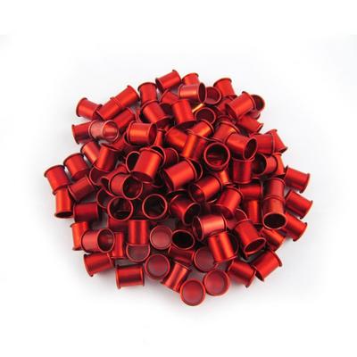 Алюминиевое кольцо для ног Закрытое алюминиевое кольцо Поставки для почтовых голубей Маркировочное кольцо Многоцветное