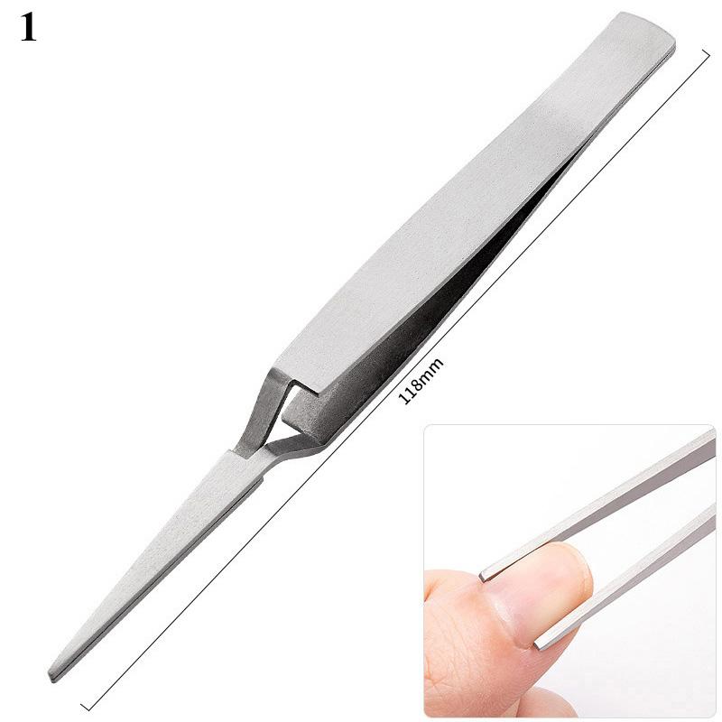 Acrylic Nails Pincher Quick Building Extension Tips Clips Manicure Tools Nail Shaping Tweezers C Curve Pinching Tool UV Gel Mold