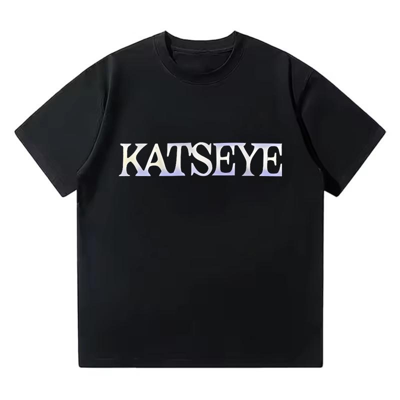 Women Unisex Casual Graphic Tees Tops Unisex Korean Style T Shirt Gothic Y2k Tshirt 2025 Hot Katseye Funny Print Tshirt Clothes
