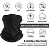 Geyoga 6 Pieces Summer UV Protection Cooling Neck Gaiter Face Clothing Neck Gaiter Mask Scarf Sunscreen Breathable Bandana