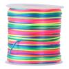 Rainbow Nylon Rope Five-color Line Hair Braid Seven Colors Lanyard Material  Dragon Boat Festival
