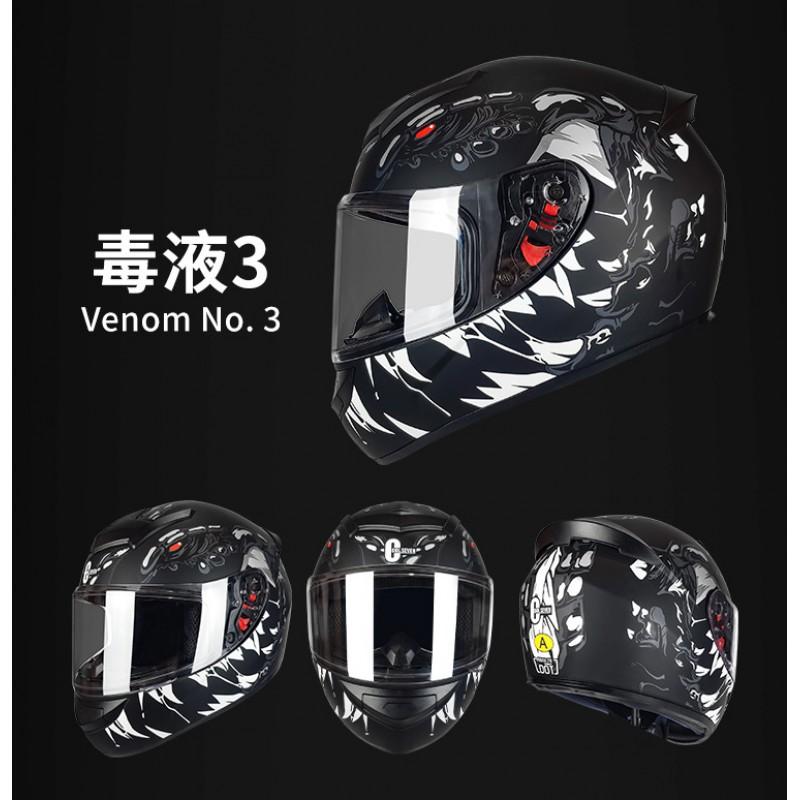 DOT Certified Full Face Motorcycle Helmet Adults 4 ABS Material M L XL XXL Commuter Use
