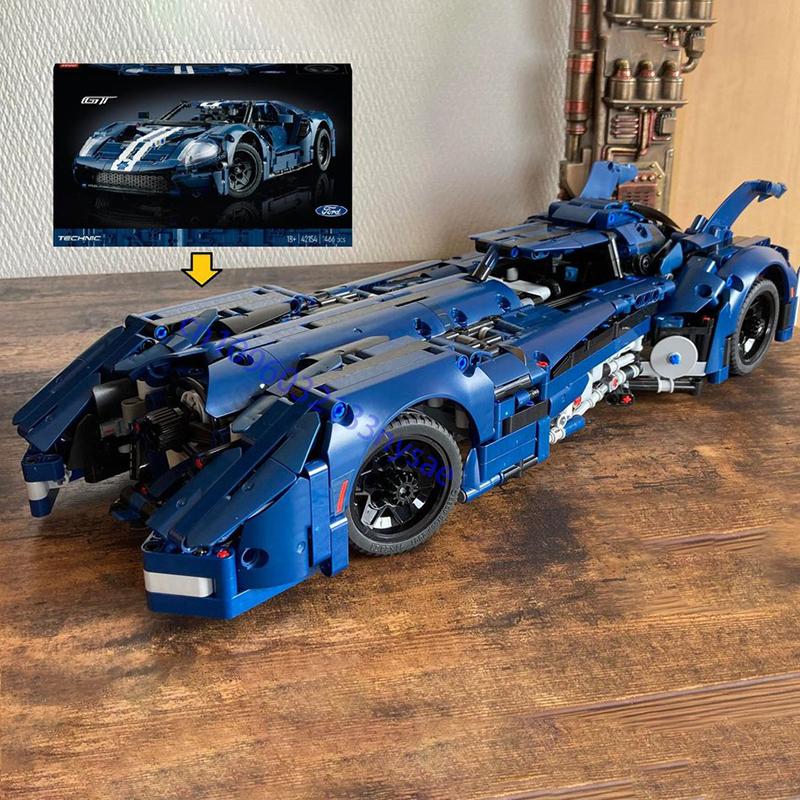 MOC 1989 Batmobile Assembly Building Blocks Model 42154-C DIY Super Car Racing Vehicle Bricks in Stock Gift for Kids Adults
