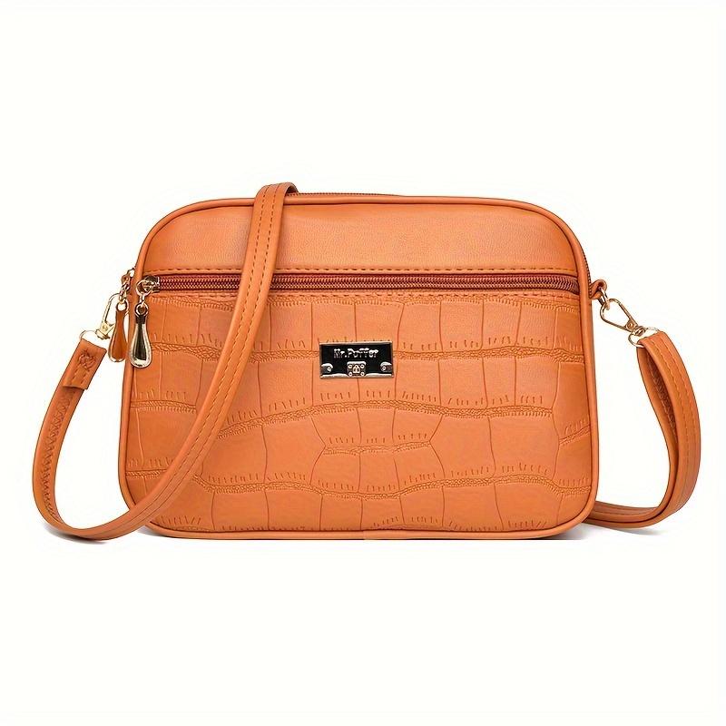 Women's Large Crossbody Bag with Adjustable Strap - Lightweight Elegant Handbag Suitable for Travel, Daily Use