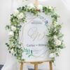 Sign Ivy Eucalyptus Garland Wedding Decoration Home Decro Garland Artificial Flower Rose Vine