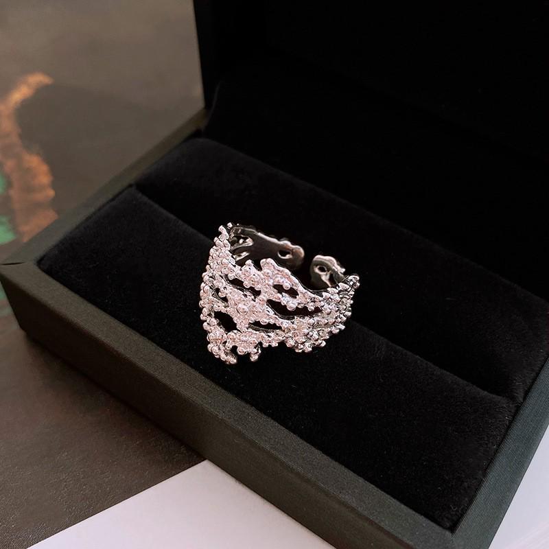 Женское роскошное винтажное кольцо из титановой стали с тигровым глазом