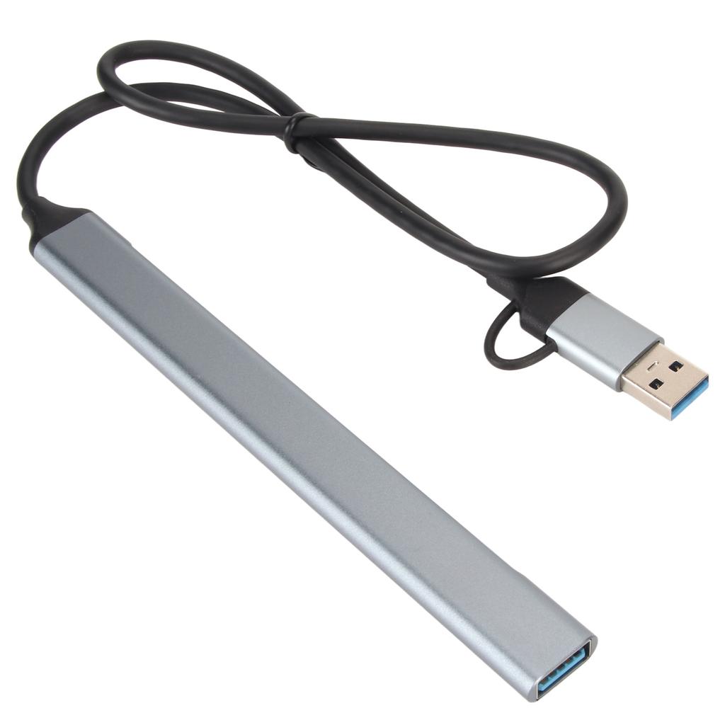 Разветвитель USB 3.0 Тип C Док-станция Множество портов Компьютерный хаб Не требует драйверов USB-расширитель