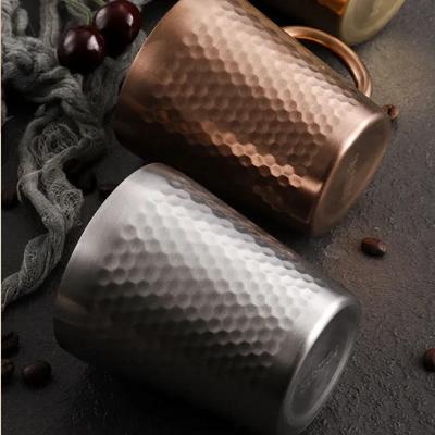 Кофейная чашка Стеклянные чашки Пивная кружка Mate 304 Чашка из нержавеющей стали Посуда для напитков Предметы для напитков Кружки Термос Кухня Столовая Бар Домашний Сад