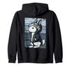Coyote Bunny Jackal Rabbit Zip Hoodie