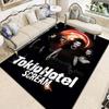 Ковер Tokio Hotel Rock Band Билл Каулитц для Дома Гостиной Спальни Дивана Прихожей Декор, Детский Ковер Нескользящий Напольный Коврик