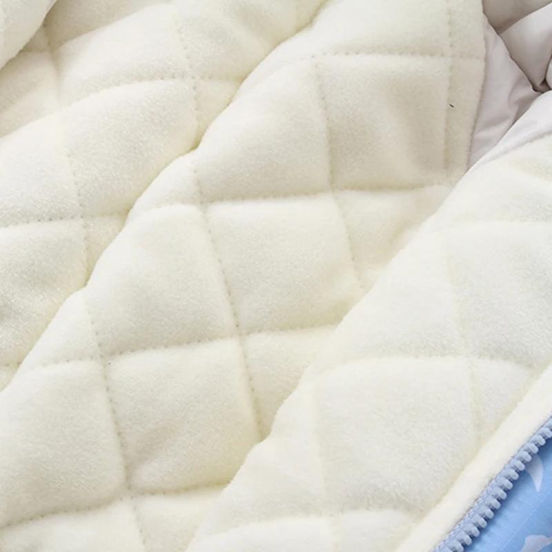 Baby Autumn Winter Ski Suit Thicken Baby Jumpsuit Warm Children Clothing Set Waterproof Hooded Boys Overalls New Baby Girls Snowsuit 2024 New