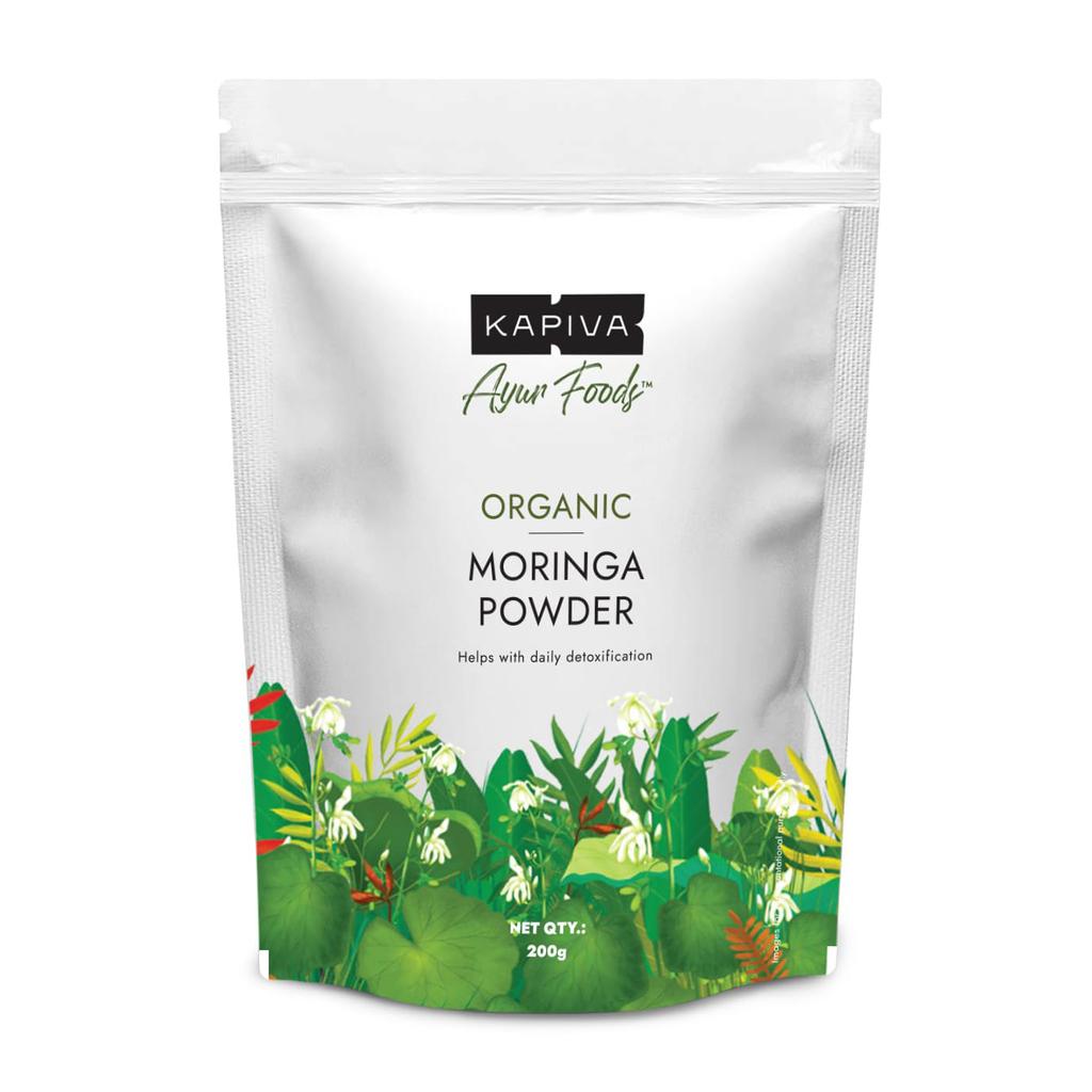 Organic Moringa Powder (200 G), Organic Moringa Powder, Kapiva