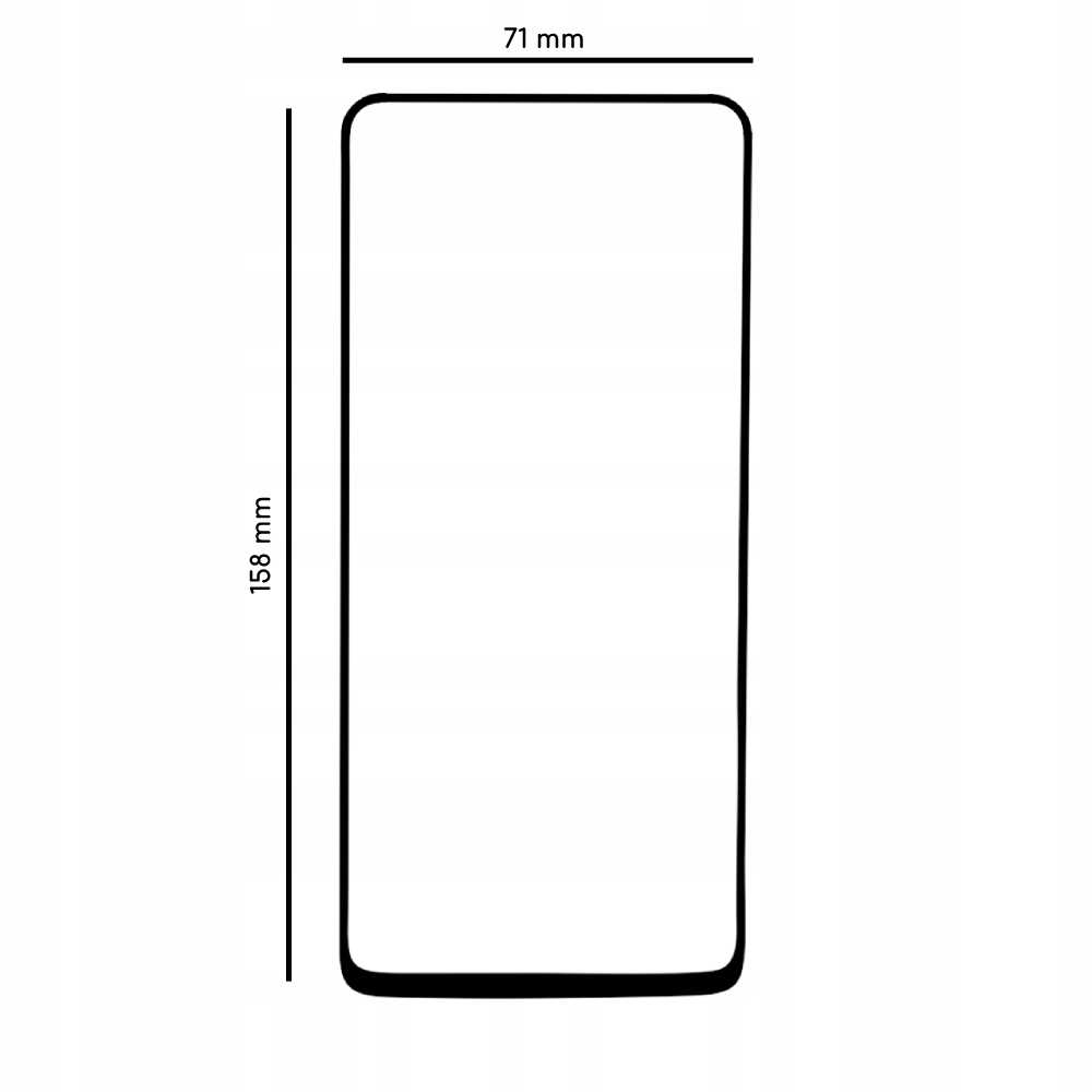 Защитное стекло 5D для Moto E40
