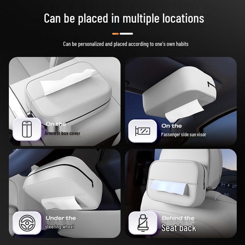 BYD Xia 2025 Model Car Armrest Tissue Box & Seat Interior Accessories